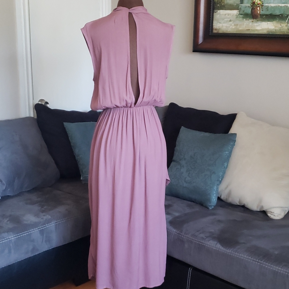 Tina Jo Draped Dress Size M - image 4